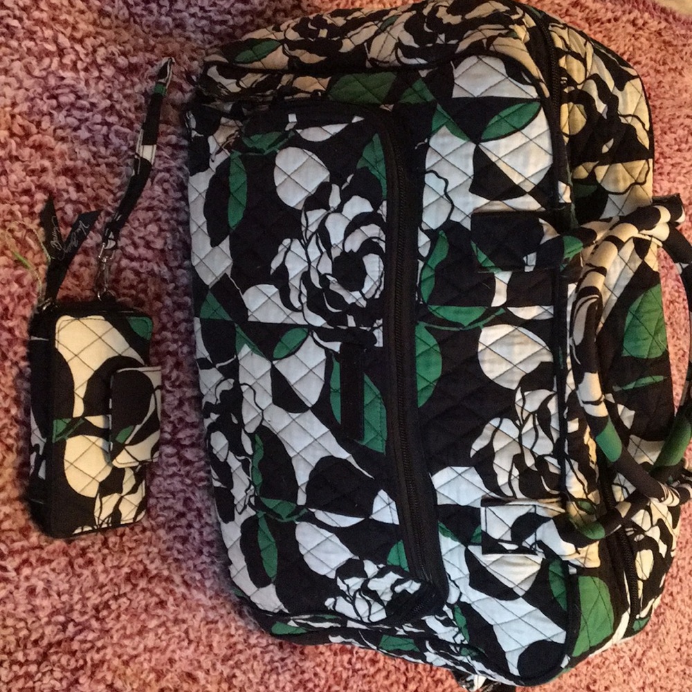 Vera bradley Duffle bag and wallet